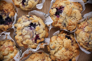 Muffins de blueberry